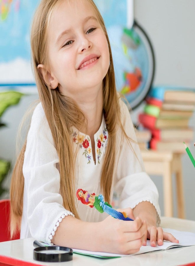 Puzzled Planet Pens Mermaid Novelty Pen - Cute Fun & Unique Kids & Adults Office Supplies Ballpoint Pen, Colorful Sea Life Writing Pen Instrument For School & Office - Image 5